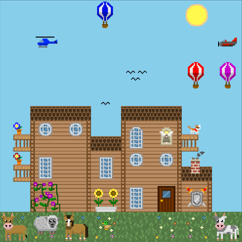 2D Mansion #807 static token preview