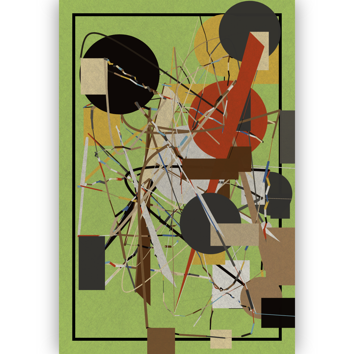 Structured Chaos | GIFT #51 static NFT preview