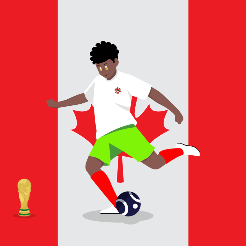 World Cup - CANADA #1 static token preview