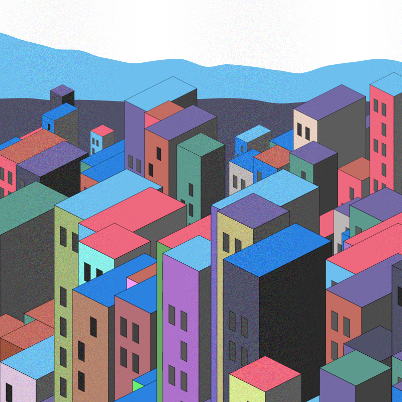Coloured City #21 static token preview