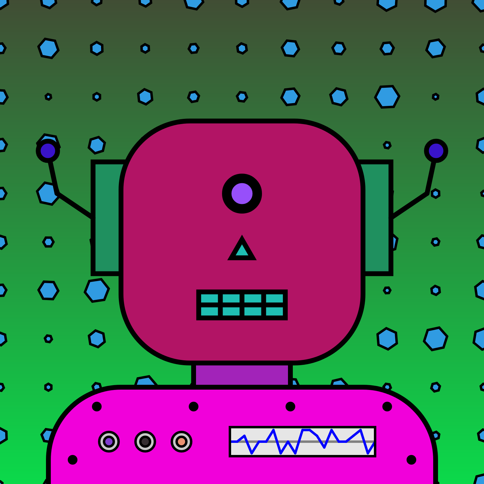 Geobot #64 static NFT preview