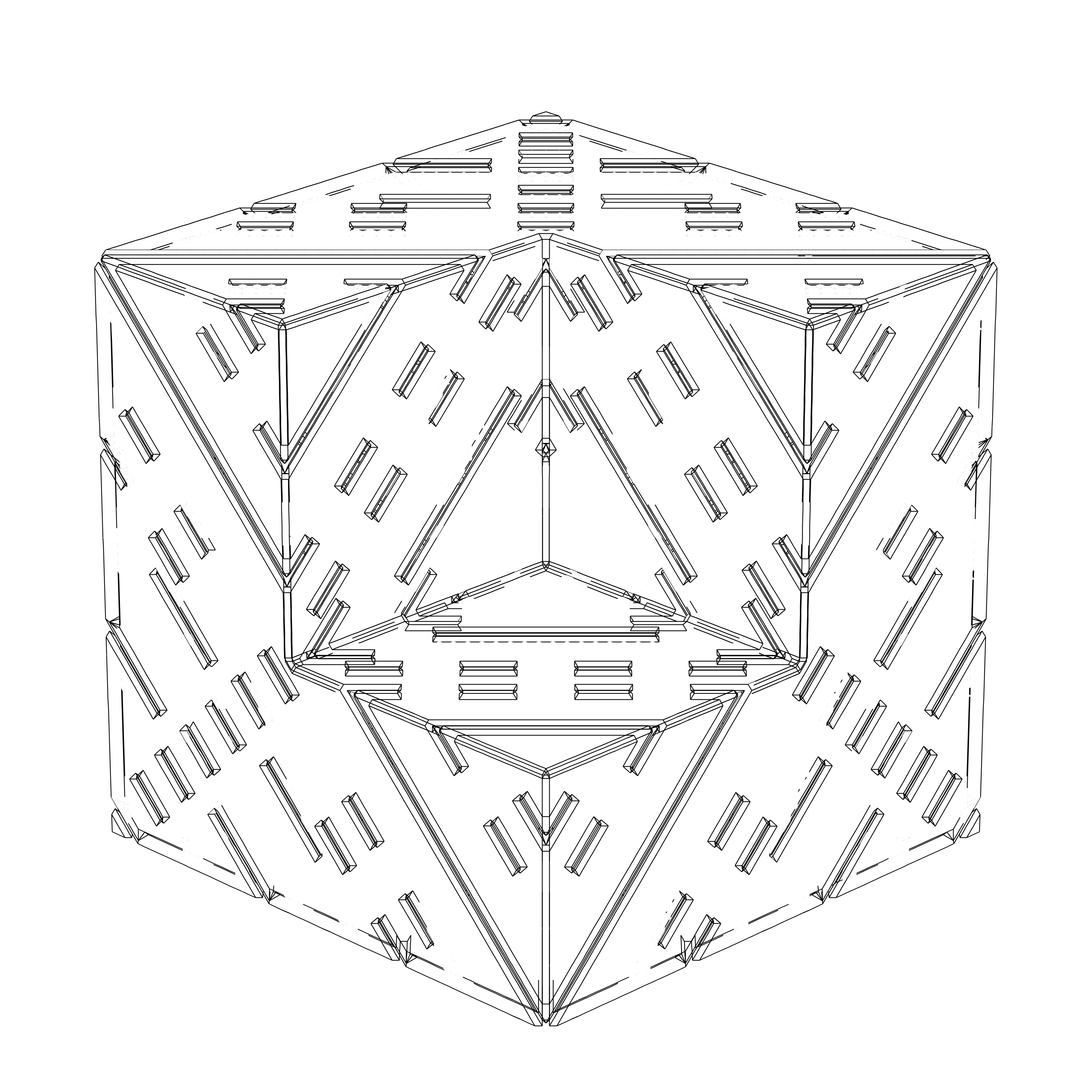 LL21 Alien Art Cube #548 static NFT preview