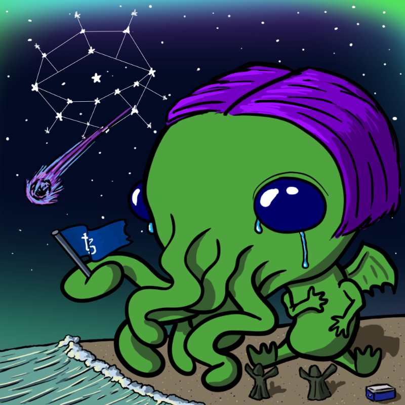 Chibi-thulhu #232 static token preview
