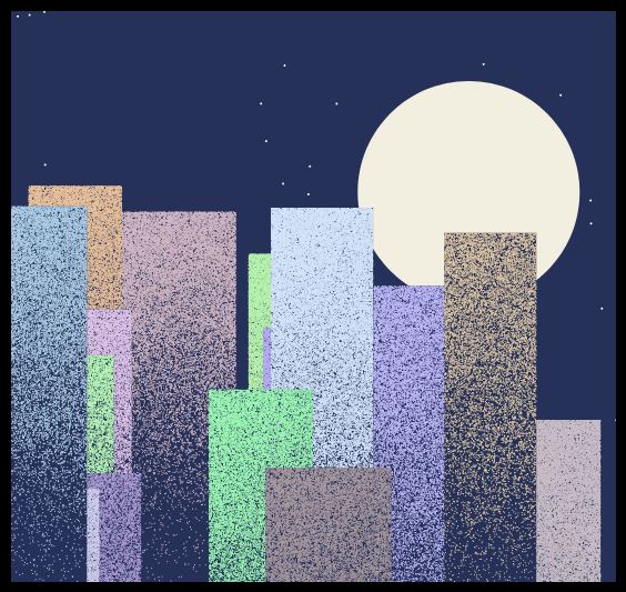 "Urbanization" #119 static NFT preview