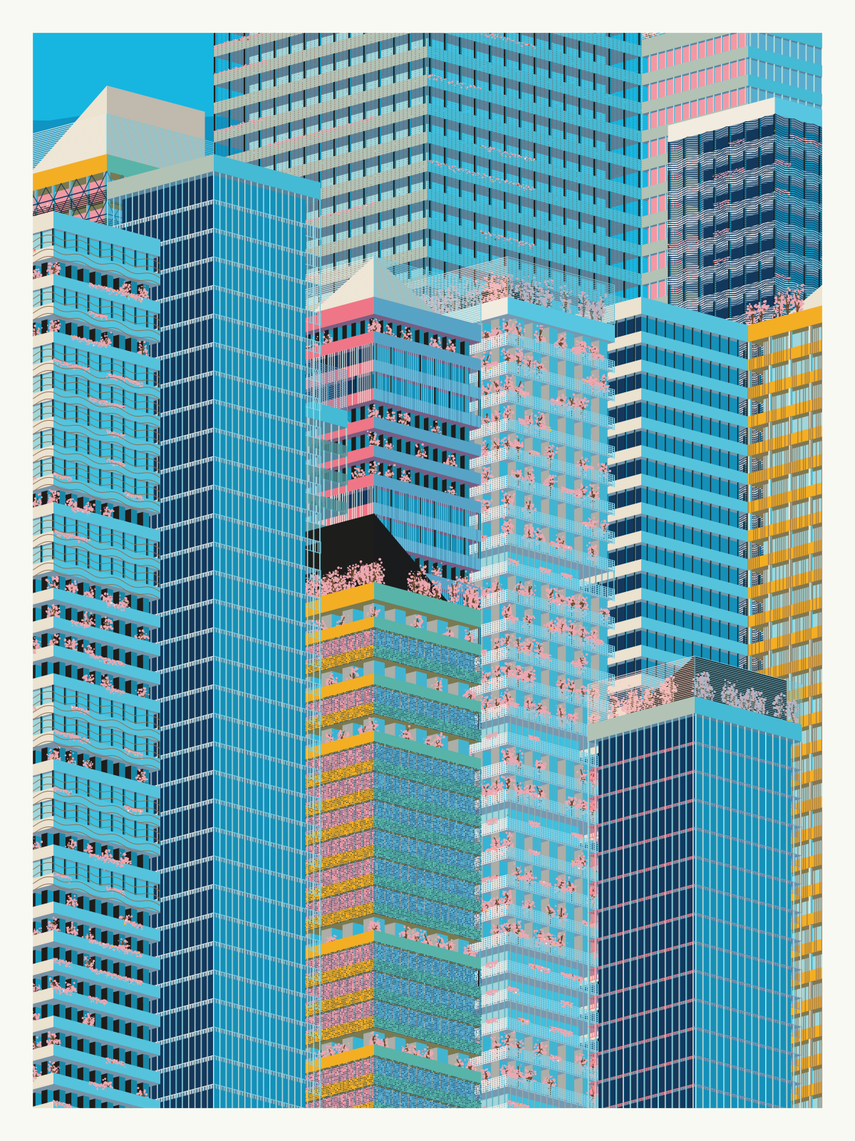 Perpendicular Inhabitation #16 static NFT preview