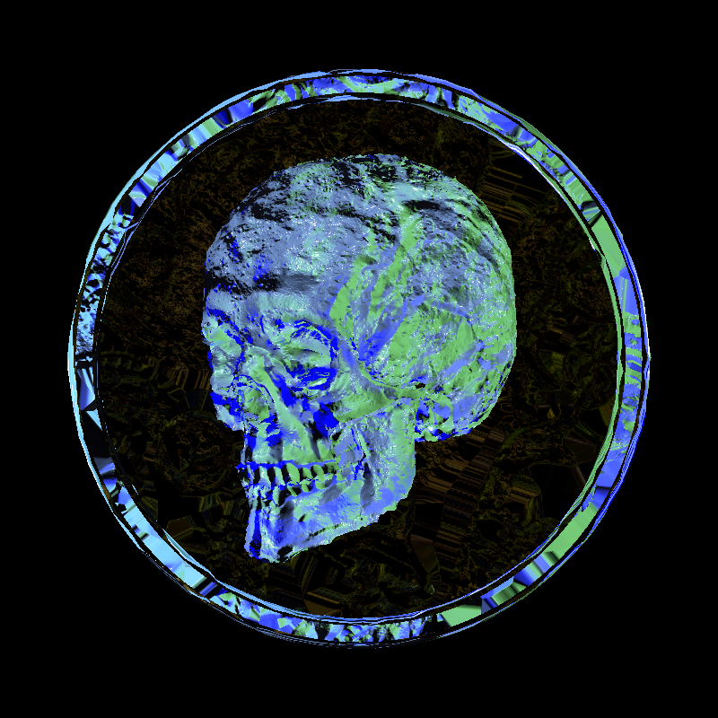 skull 💀 token #4 static token preview