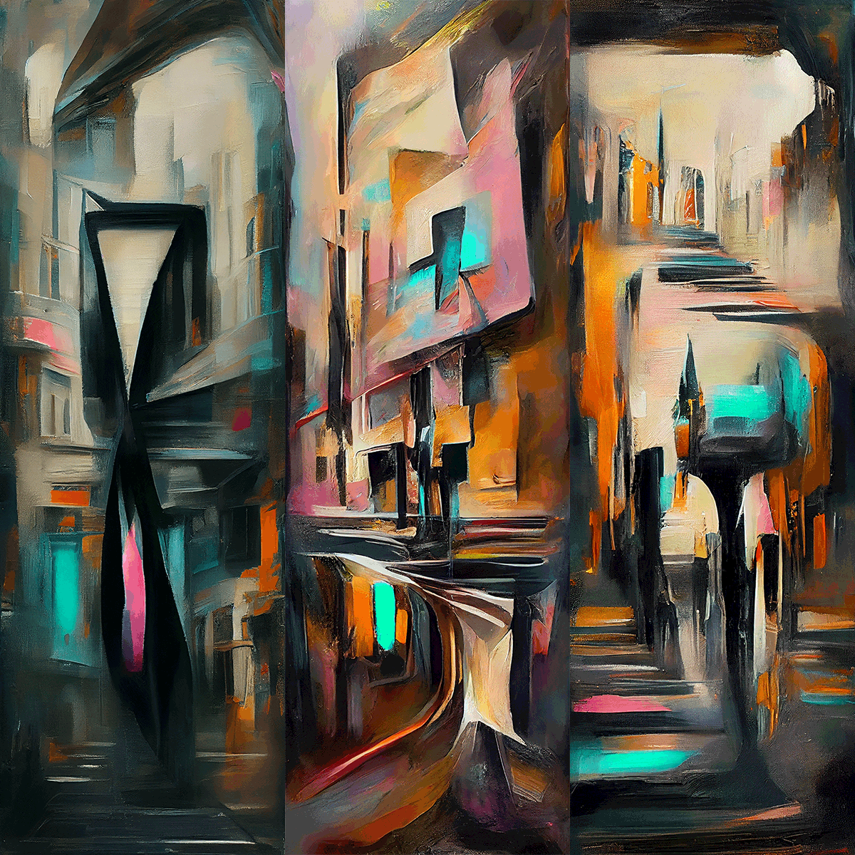 AI Dark City #4 static token preview