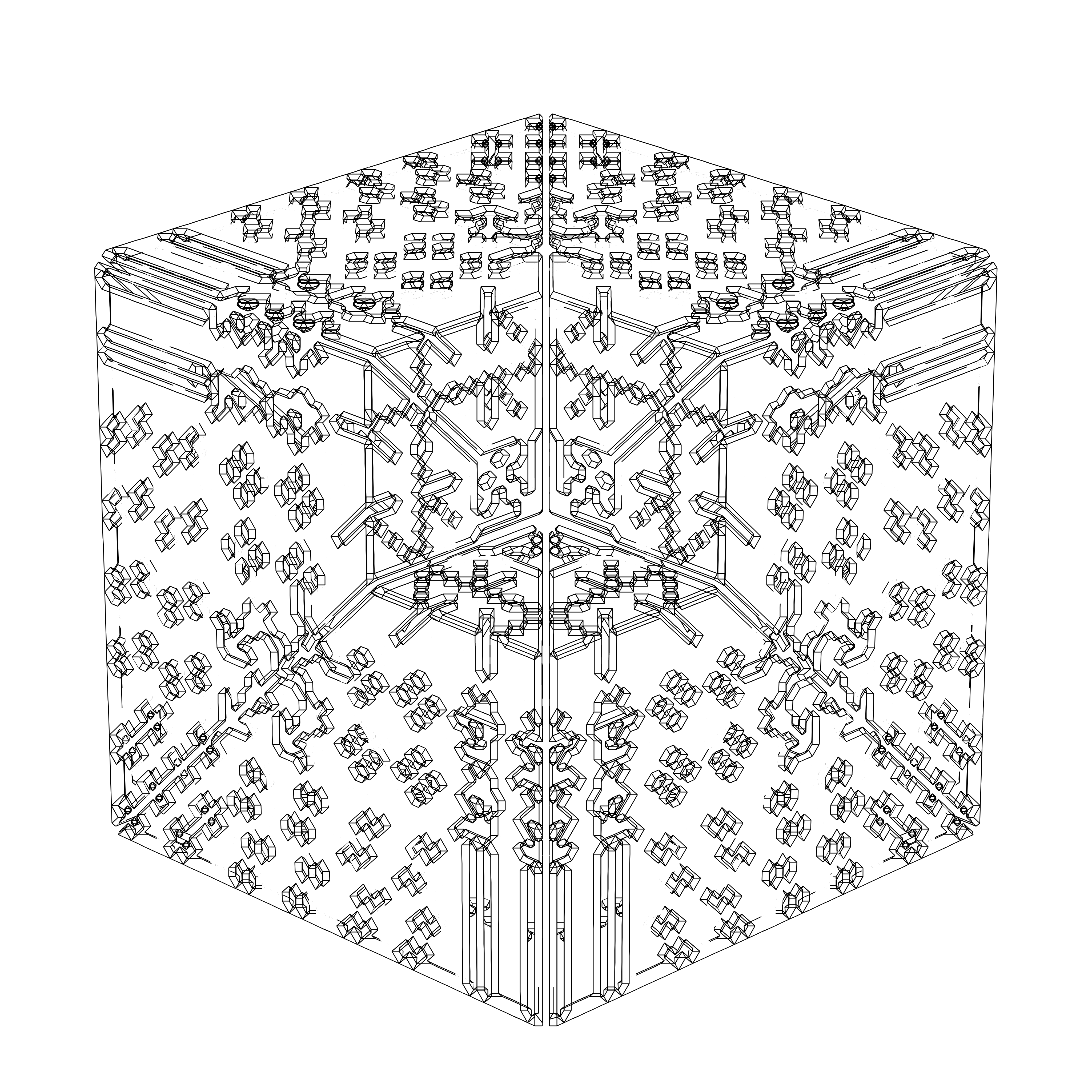 LL21 Alien Art Cube #598 static token preview