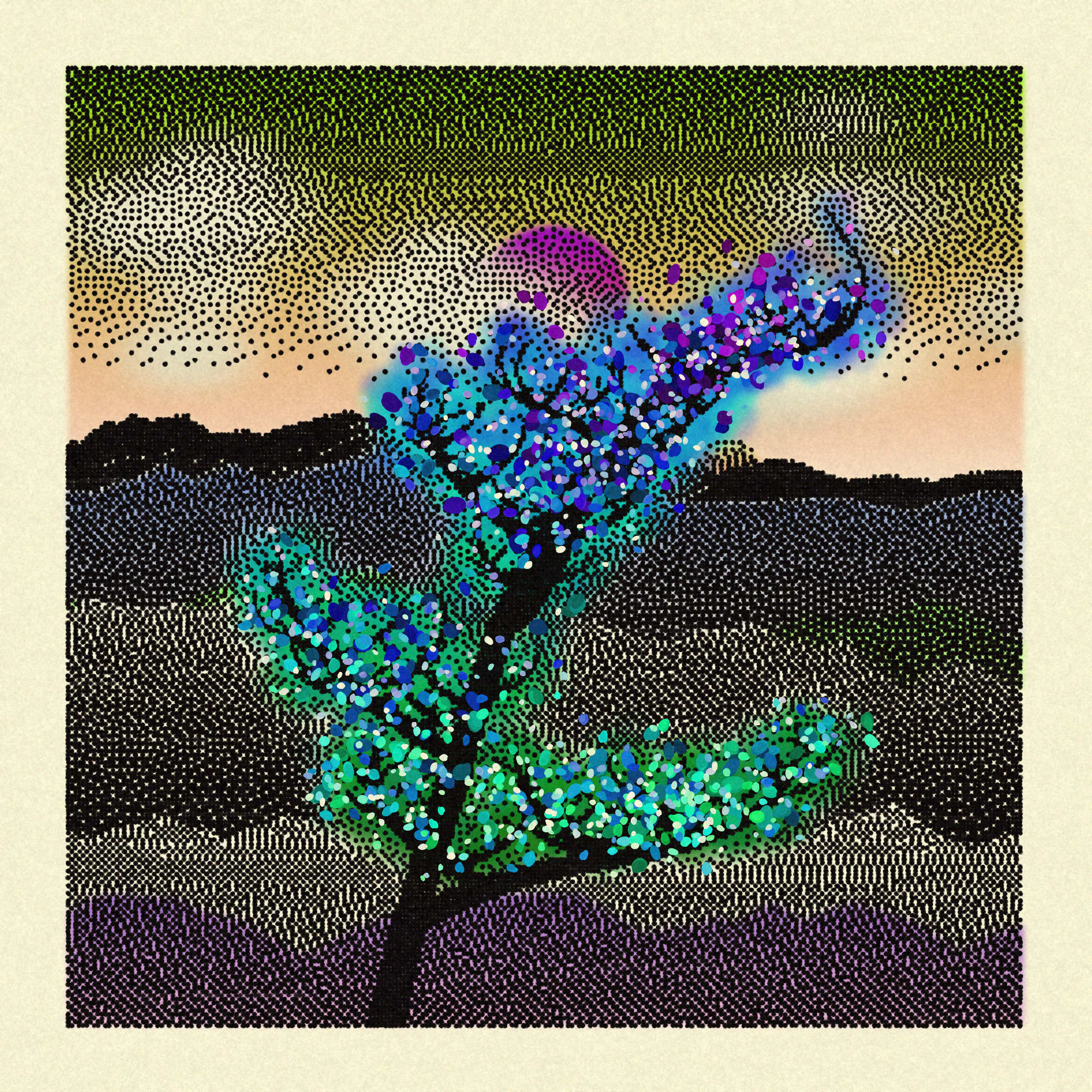 Dithered Branches #228 static token preview