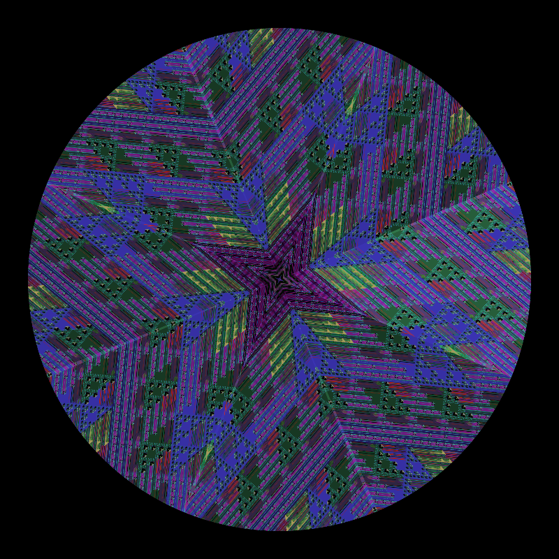 Binary kaleidoscope #57 static NFT preview