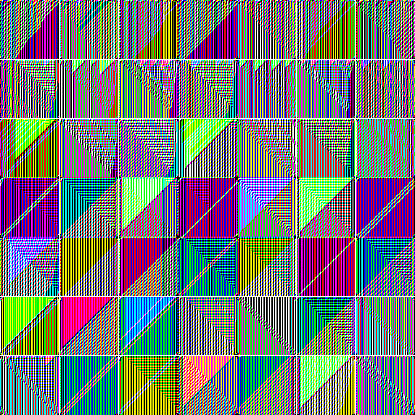 RULES (for Elementary Cellular Automata) #355 static NFT preview