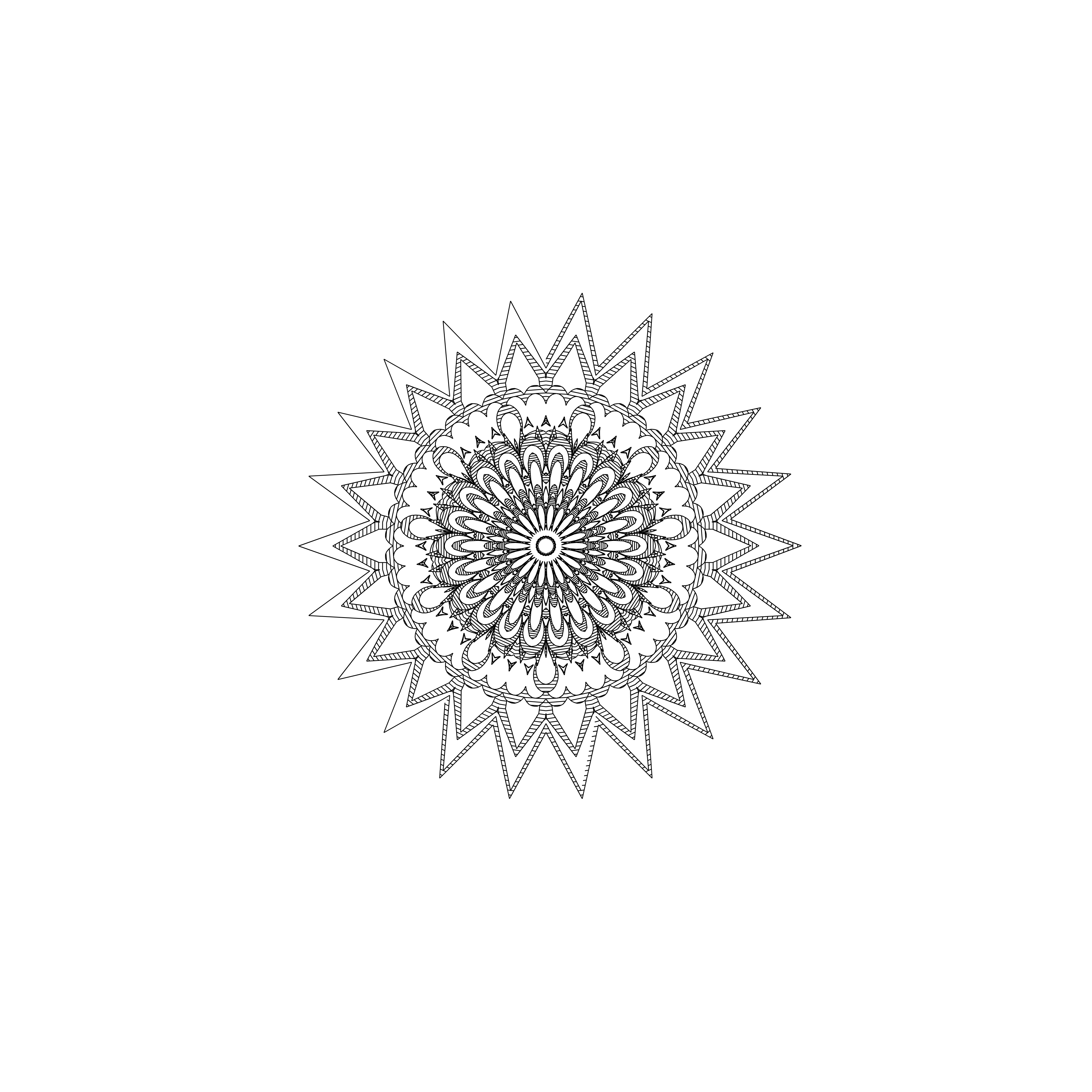 LL21 Mandala #374 static NFT preview