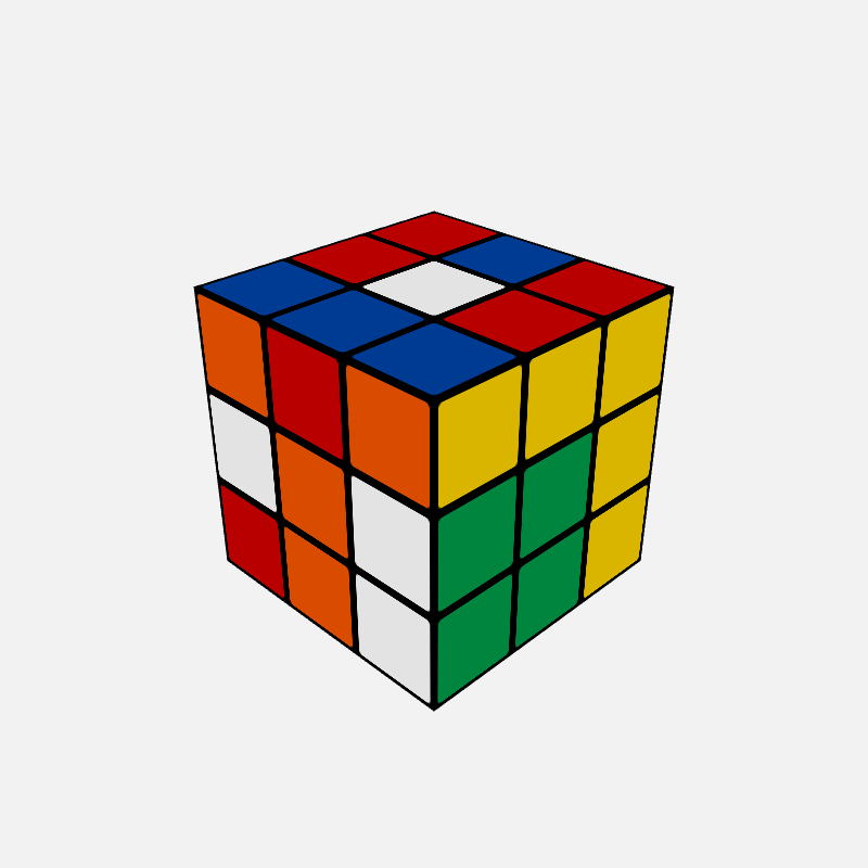 Rubik's Cube #155 static NFT preview