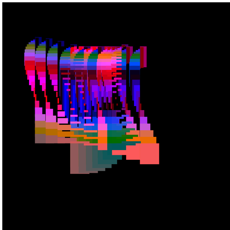 squares in motion #40 static NFT preview