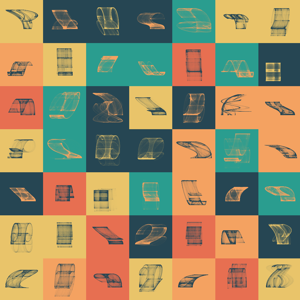 Attractors Bestiary #63 static NFT preview
