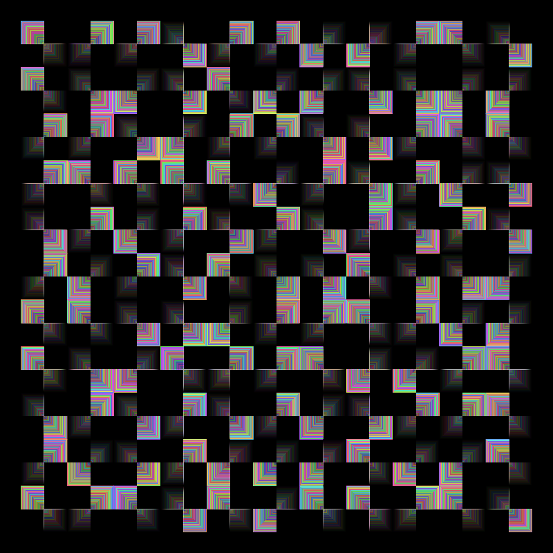 Grid meets rect #7 static NFT preview