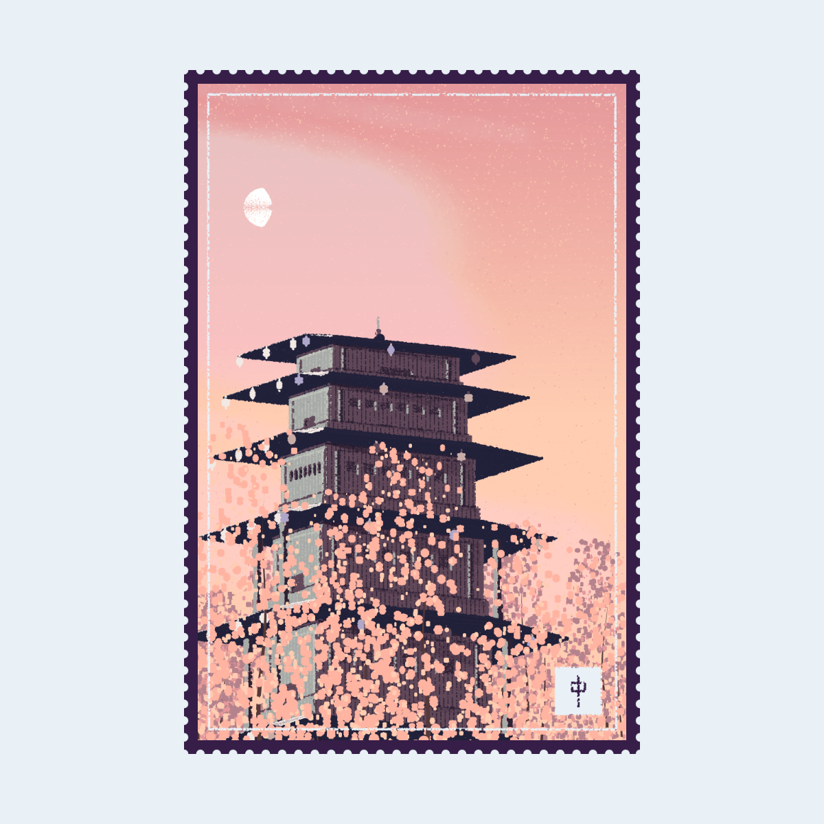 ABANDONED TEMPLE 廃寺 #76 static token preview