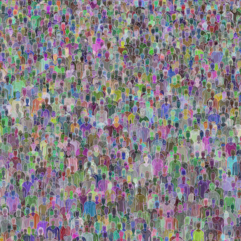 Crowds #115 static NFT preview