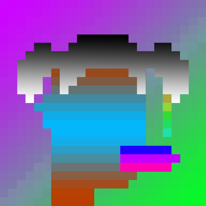 Gradient Punxs #51 static NFT preview