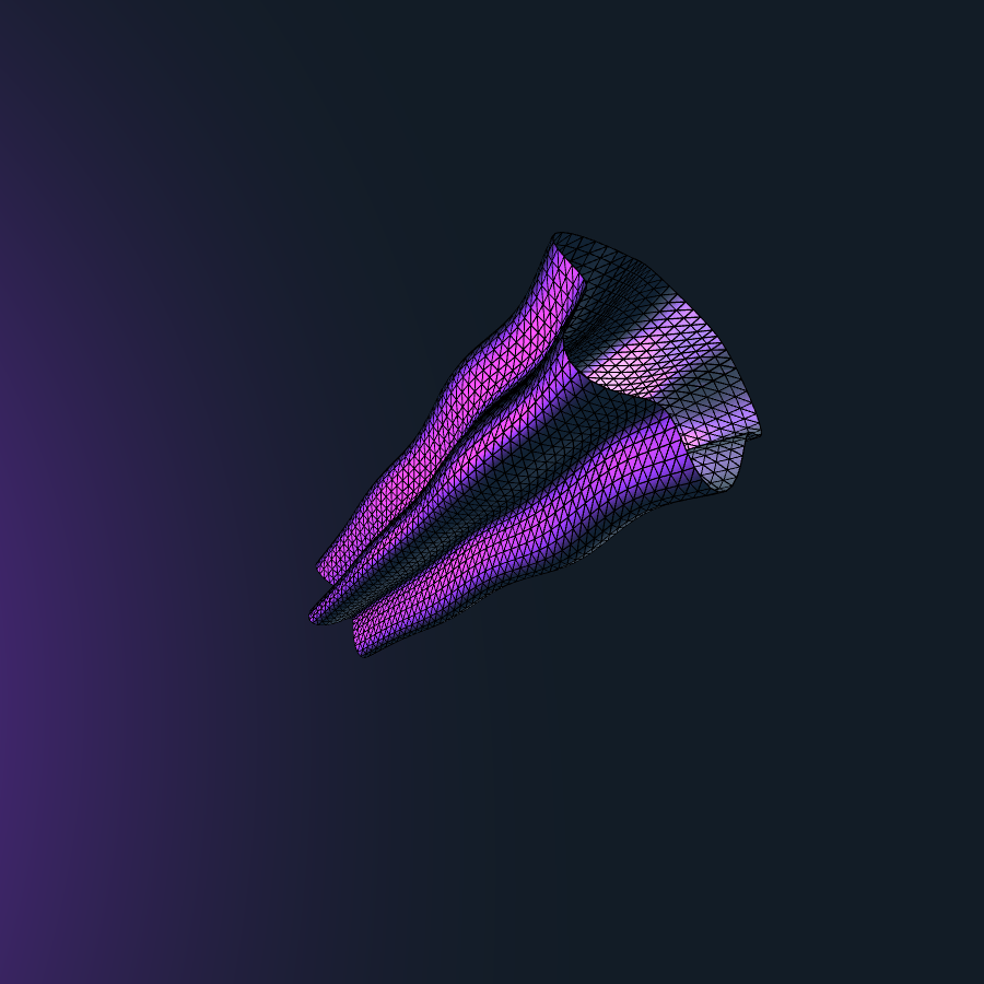 Alien Form #74 static NFT preview