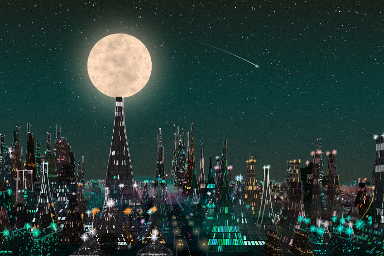 Luminocity #154 static NFT preview