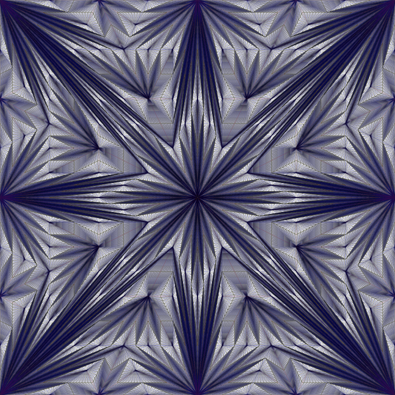 Triangle Subdivisions #594 static NFT preview