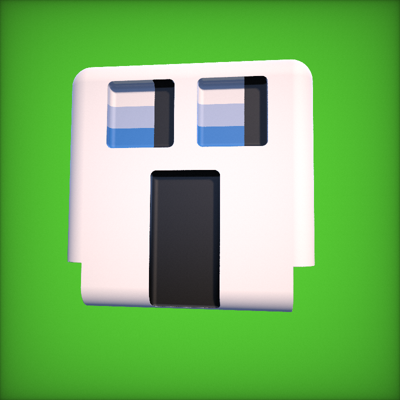 3D-SMOLSKULL #737 static NFT preview