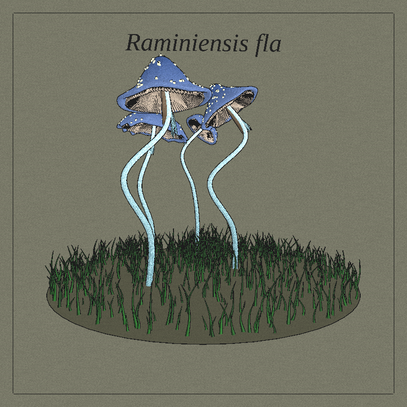 SHROOMS 3D #52 static NFT preview