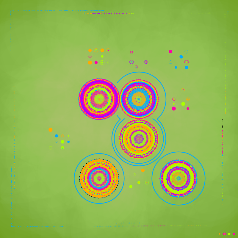 Hidden Square #342 static NFT preview