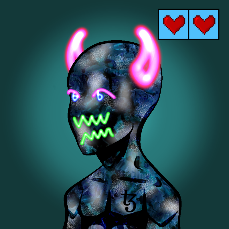 FX_D3M0NS #1865 static NFT preview