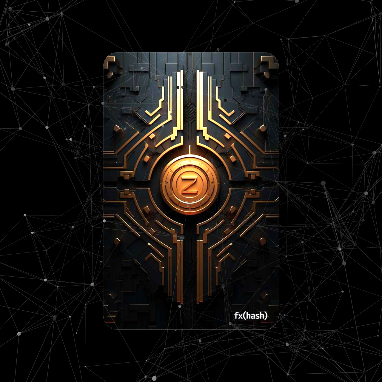 FXHash 2.0 Card #304 static NFT preview