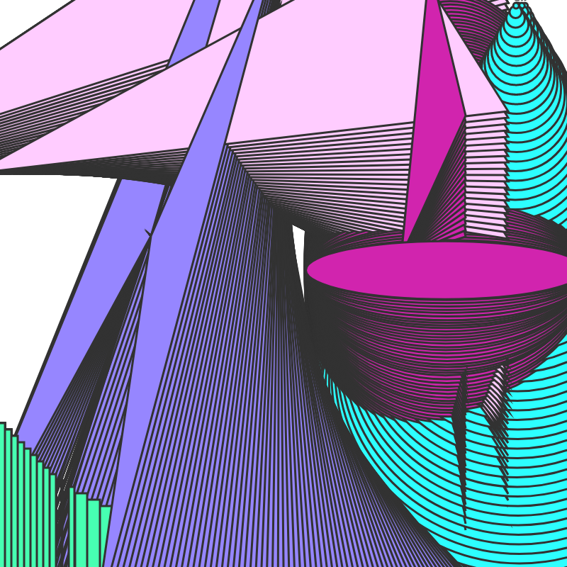 "Pyramid Complex" - from LoveBux LABS #41 static token preview