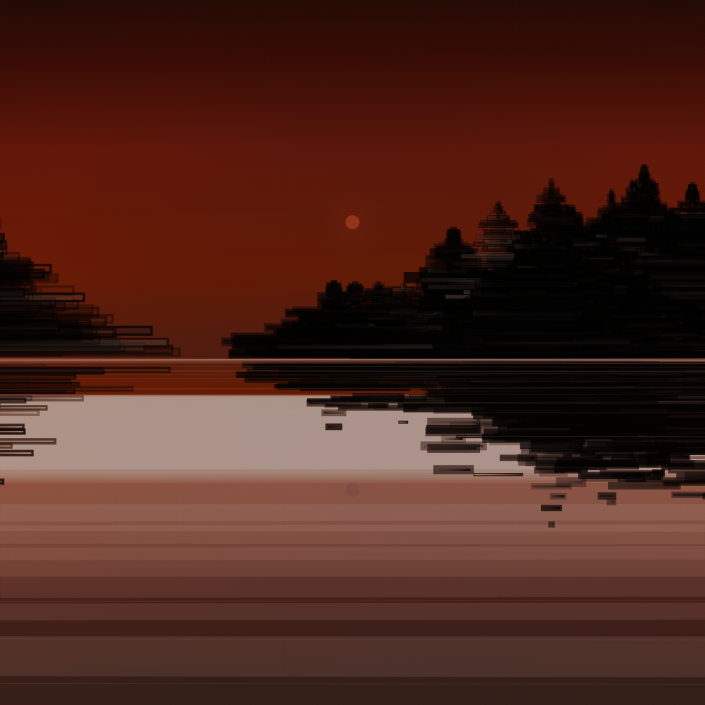 trees.on.lake #141 static NFT preview