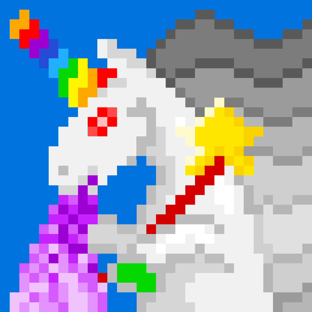 Unicorn #5850 static NFT preview