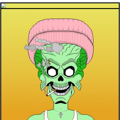 77 Weird Aliens #42 static token preview