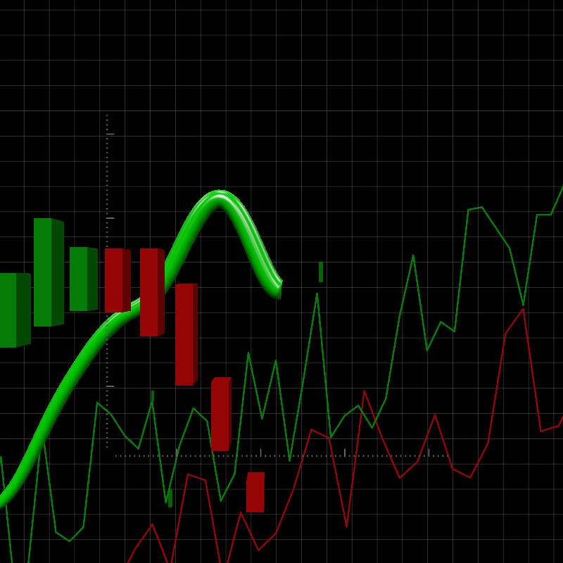 Line Go Up #45 static token preview