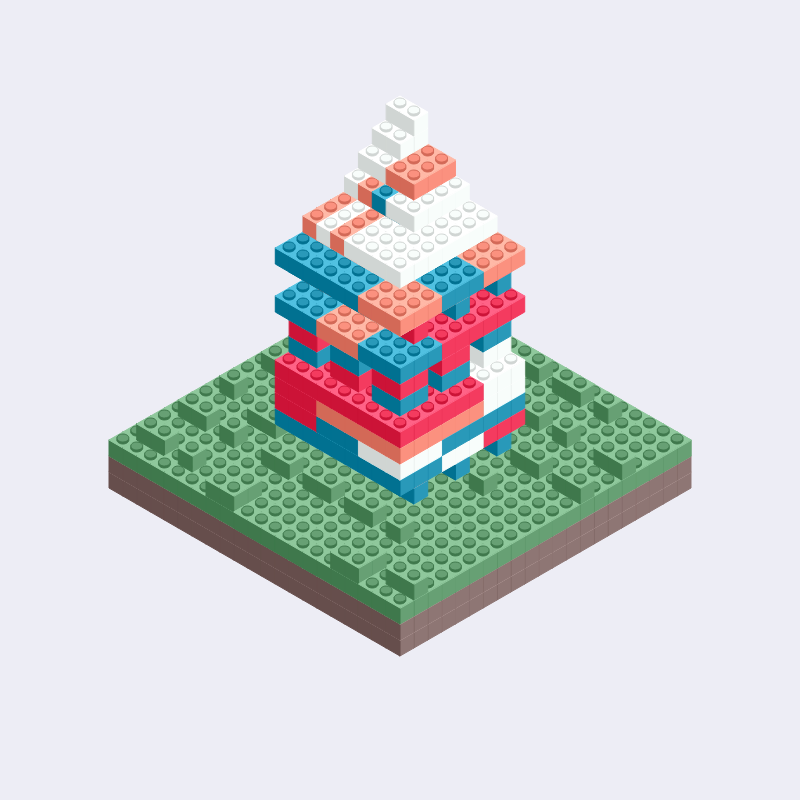 Plastic Town I #90 static token preview