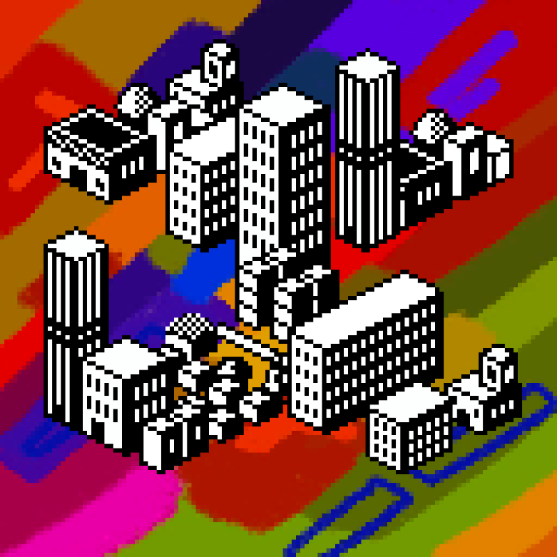 BLOCK CITY #57 static NFT preview