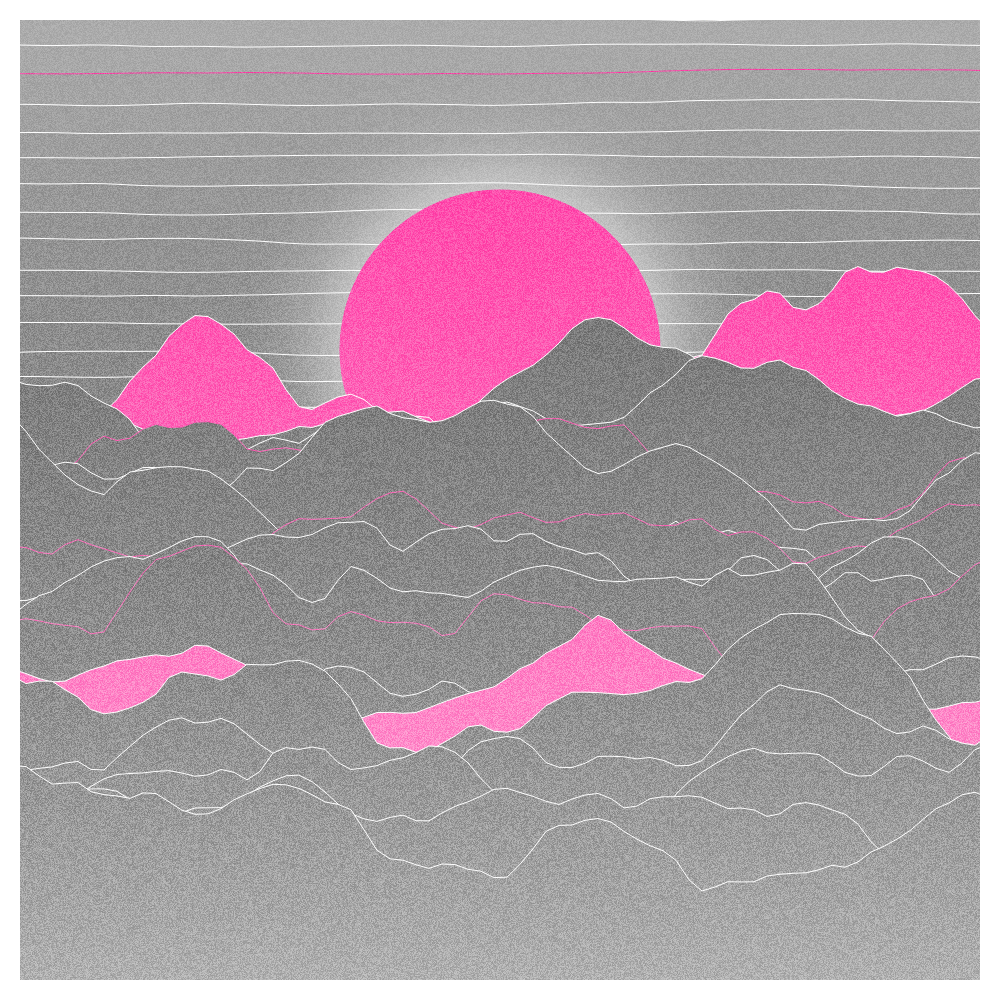 Sunset in Hashland #94 static NFT preview