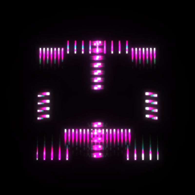 Toupie-Néon #73 static NFT preview