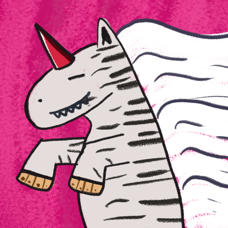 Peculiar unicornos #452 static token preview