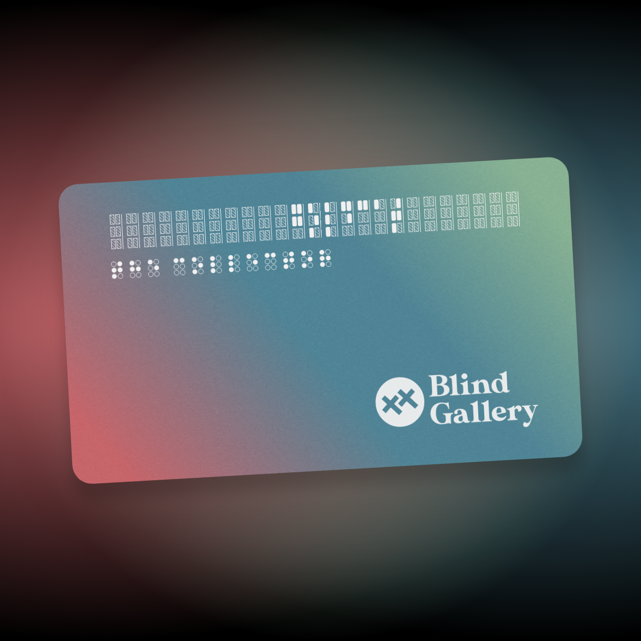 Blind Gallery Club Membership #341 static token preview