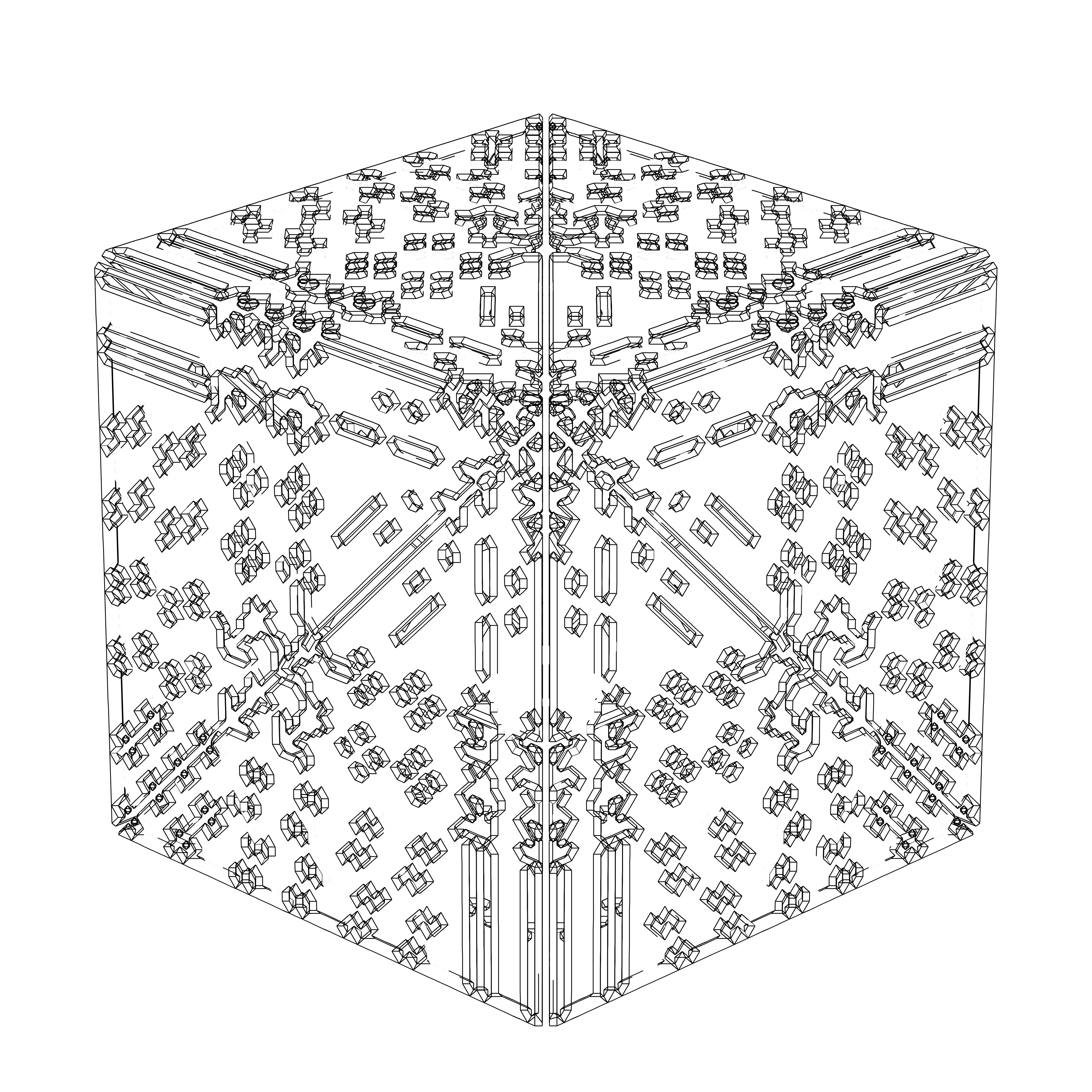 LL21 Alien Art Cube #43 static NFT preview