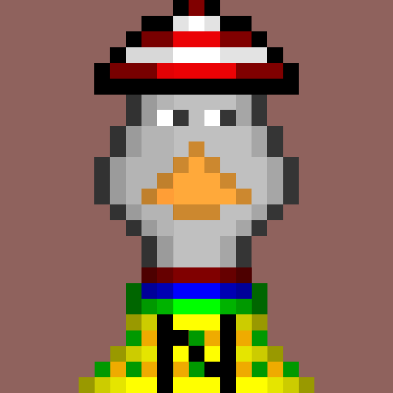 Morixels Goose #212 static token preview