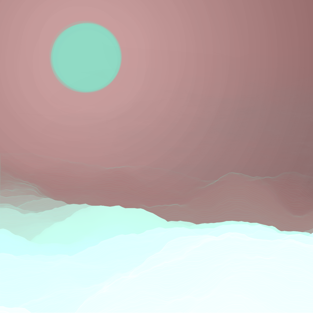 Valley at Dawn #192 static NFT preview