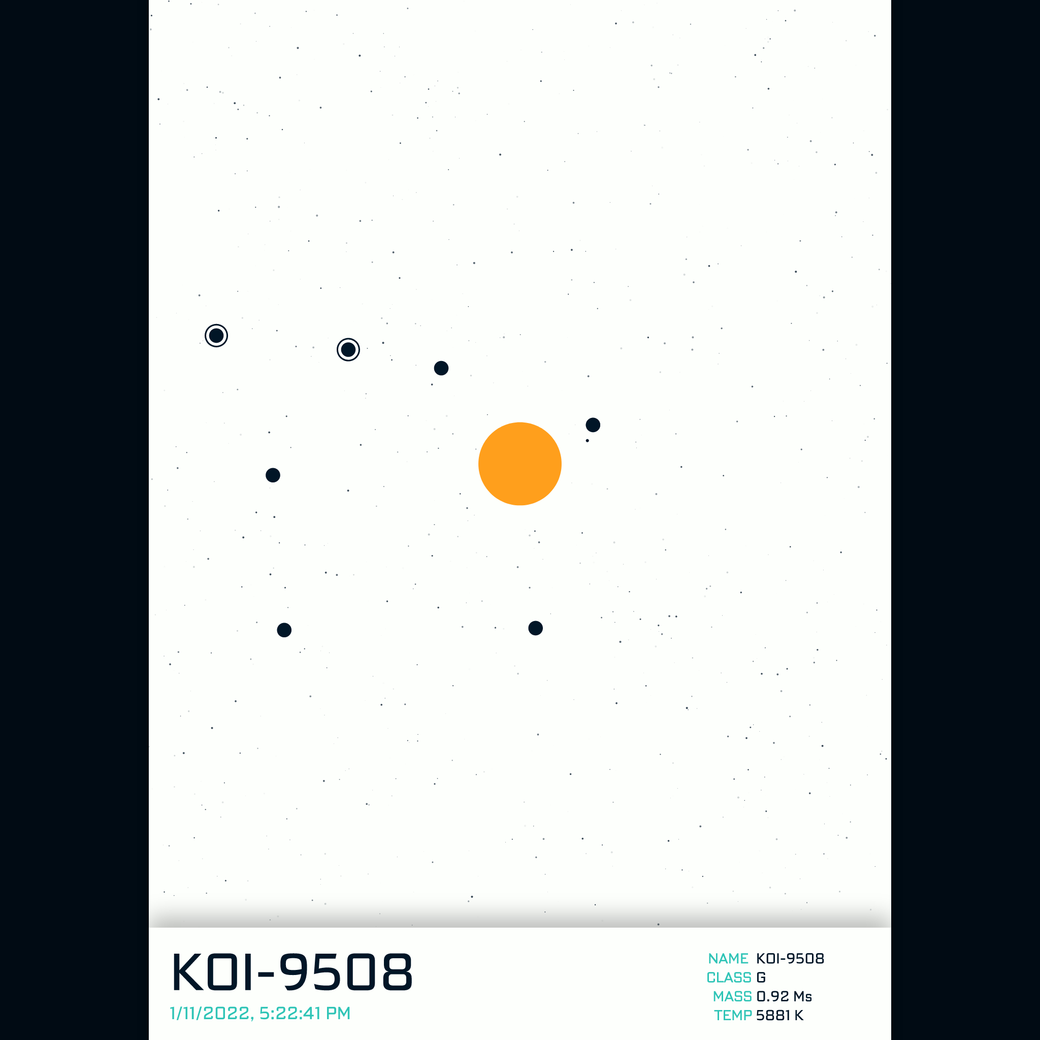 PLANETARY SYSTEM #80 static token preview