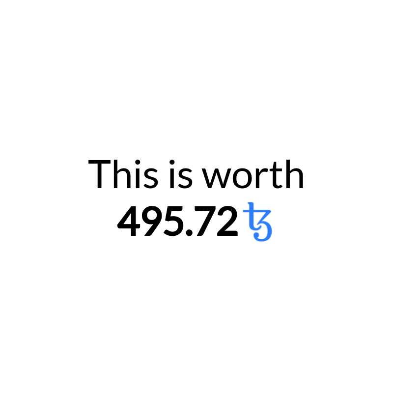 The Value Of Art #66 static token preview