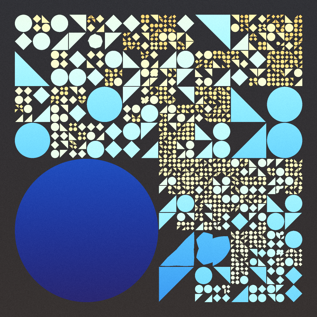 Grid Subdivision I #42 static NFT preview