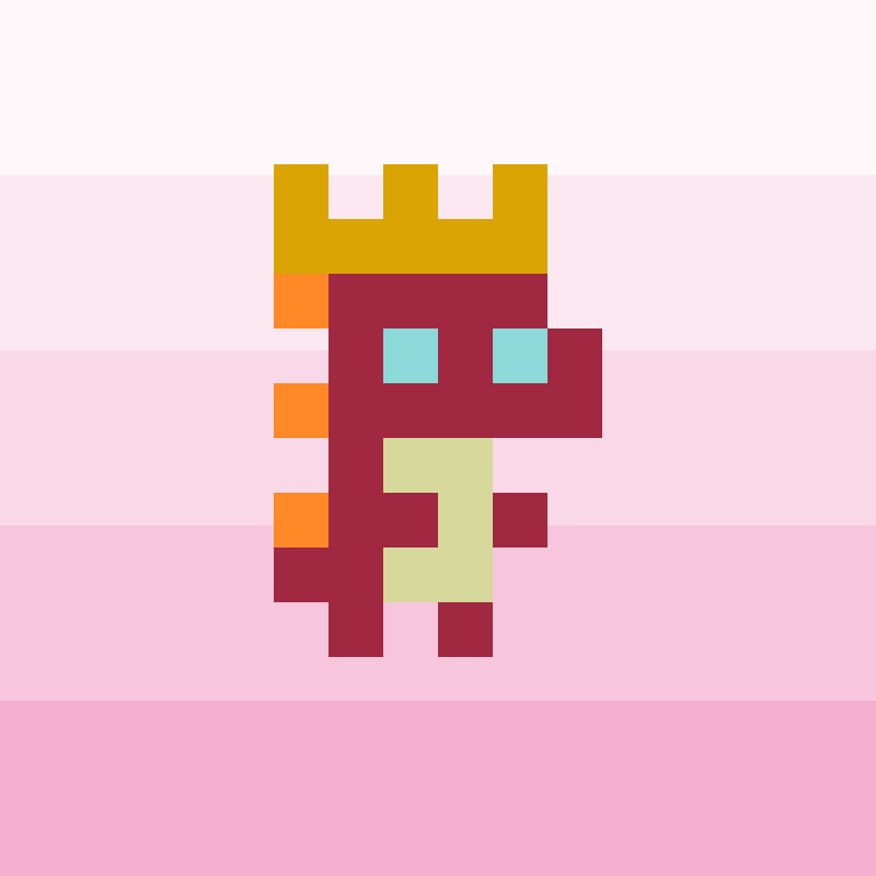 Coded Tiny Dinos #39 static token preview