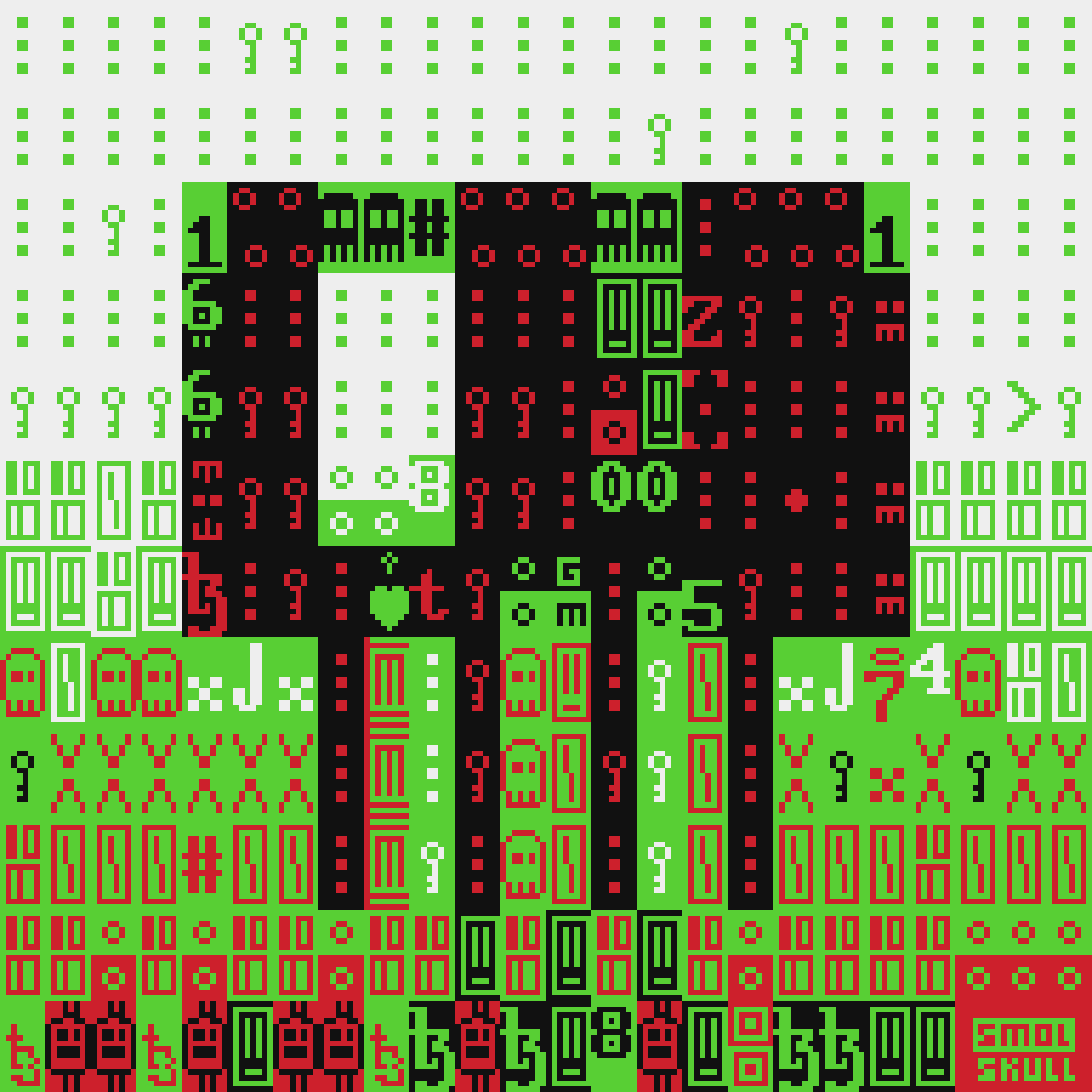 ASCII-SMOLSKULL #279 static token preview